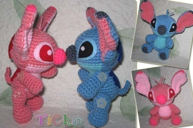 Stitch super cute PDF amigurumi crochet pattern image 2