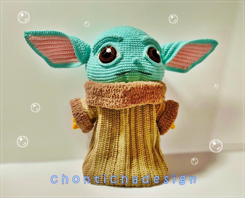 Little monster 22 inches PDF amigurumi crochet pattern image 1