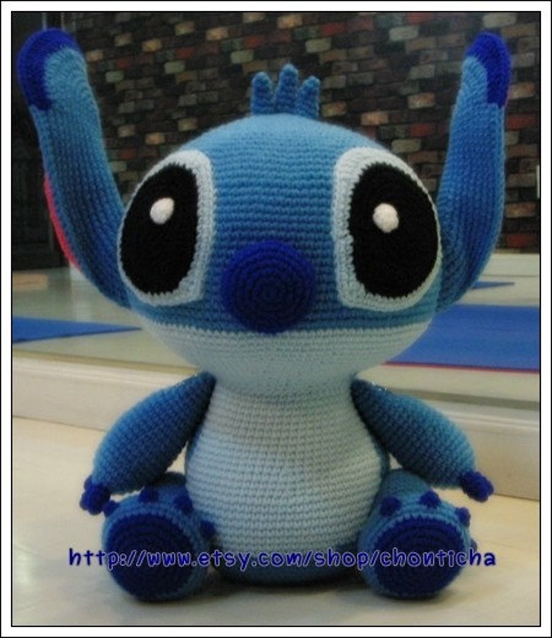 STITCH 20 Inches PDF Amigurumi Crochet Pattern Etsy