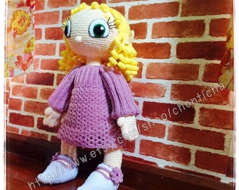 Elfie 22 pouces - Patron PDF amigurumi au crochet