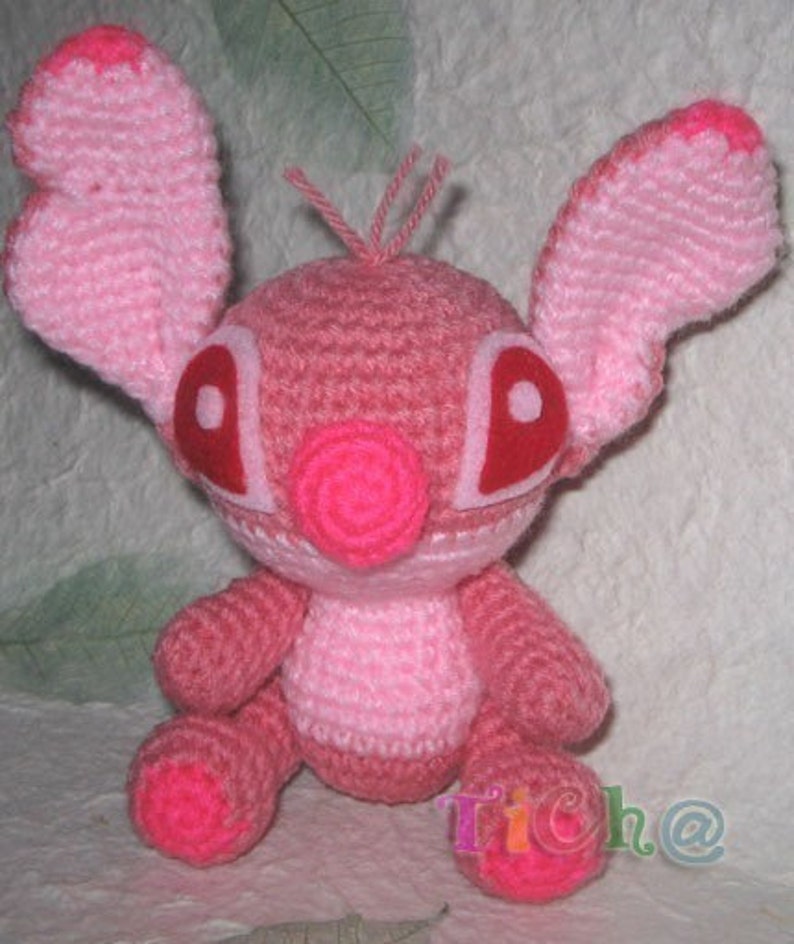 Stitch super lindo PDF patrón de ganchillo amigurumi imagen 4