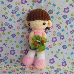 MEI MEI girl 8 inches PDF crochet pattern image 2