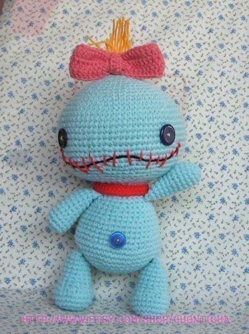 SCRUMP 12,5 pouces Patron PDF amigurumi au crochet image 2