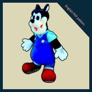 DISNEY ディズニー ヴィンテージ ボーリングシャツ PETE ピート 刺繍 3afacd93f35c3f89997d90718ffc4d