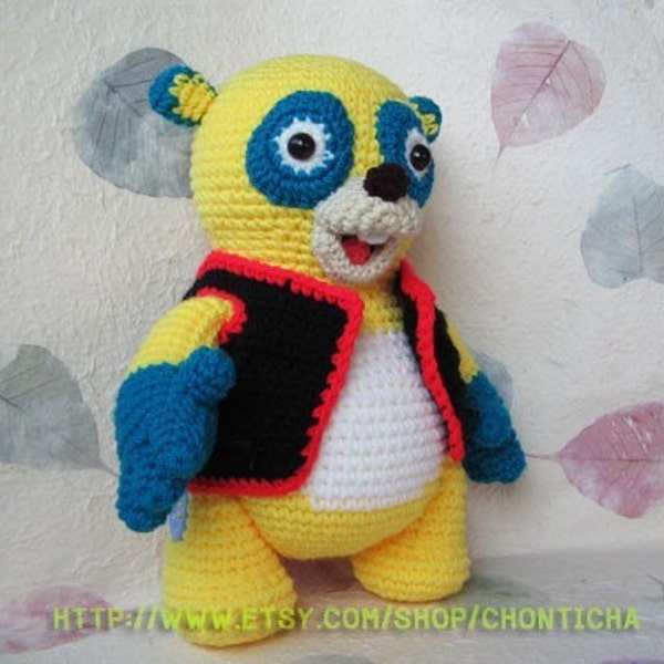 Special Agent OSO 12inches - PDF amigurumi crochet pattern