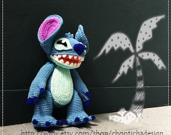 STITCH 15 inches - PDF amigurumi crochet pattern