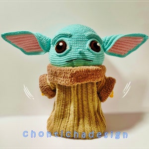 Little monster 22 inches PDF amigurumi crochet pattern image 2