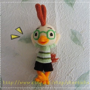 Chicken little 9 inches PDF crochet pattern image 2