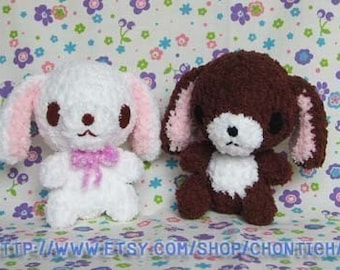 SOFTY BUNNIES 6 inches - PDF crochet pattern