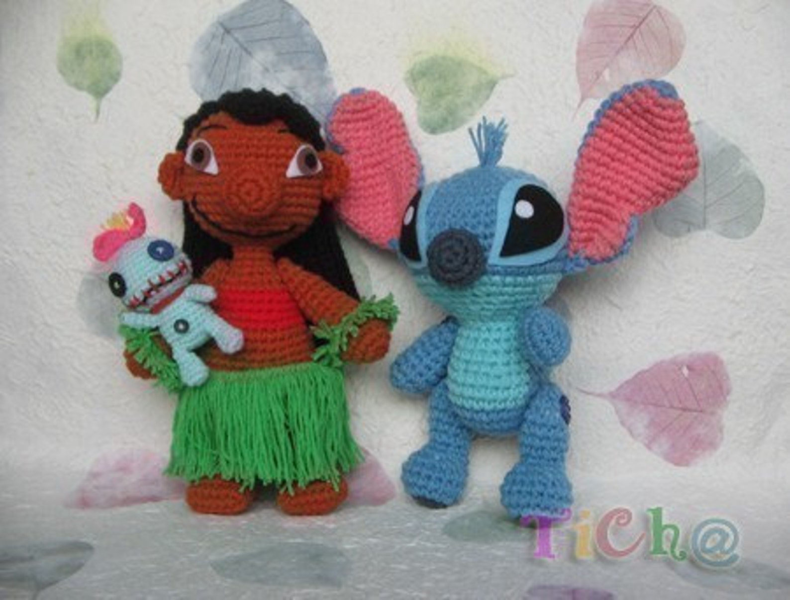 Lilo and Stitch Set PDF Crochet Pattern Etsy