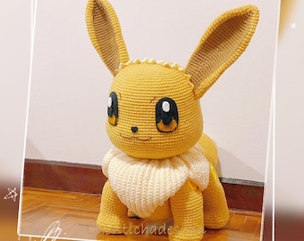 Eevee 22 inches - PDF amigurumi crochet pattern