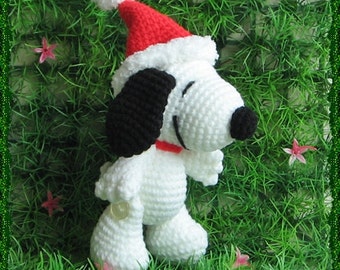 Snoopy 5 inches - PDF amigurumi crochet pattern