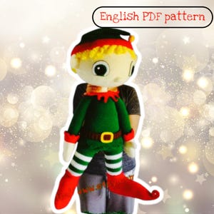 Elf Boy Amigurumi Crochet Pattern PDF | 32 Inch Fantasy Doll Tutorial | Large Plush Toy Digital Download