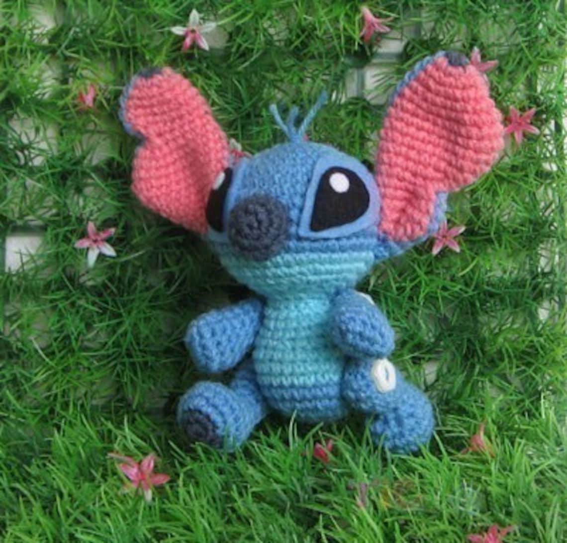 Stitch Super Cute PDF Amigurumi Crochet Pattern Etsy