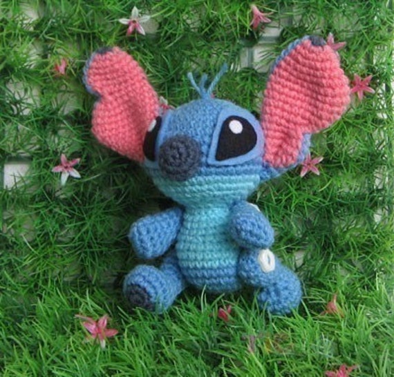 Stitch Super Cute PDF Amigurumi Crochet Pattern Etsy