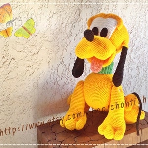 Pluto dog 22inches PDF amigurumi crochet pattern image 1