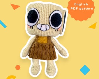 Shelly Amigurumi Crochet Pattern - PDF Download, Cute Shell Sea Snail Cartoon Toy Craft Tutorial