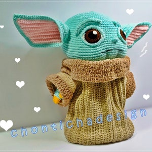 Little monster 22 inches PDF amigurumi crochet pattern image 8