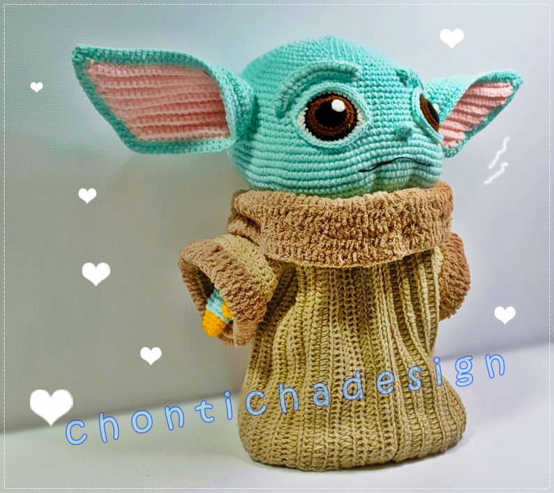 Little monster 22 inches PDF amigurumi crochet pattern image 8