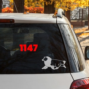 Shetland Sheepdog sticker | Sheltie decal | MULTIPLE DESIGNS! | Dog sticker | Dog decal | Car sticker
