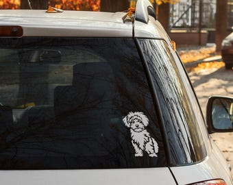 Maltipoo sticker - MULTIPLE DESIGNS! | Dog decal | Home decor | Plaque | Emblem | Laptop design