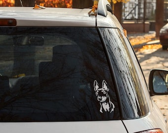 English Toy Terrier sticker - MULTIPLE DESIGNS! | Dog decal | Home decor | Plaque | Emblem | Laptop design