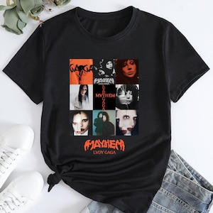 Graphic Lady Gaga Fan Shirt, Lady Gaga The Mayhem Shirt, Lady Gaga Shirt, Lady Gaga Merch, Lady Gaga Mayhem Album, Lady Gaga Tour 2025 Shirt