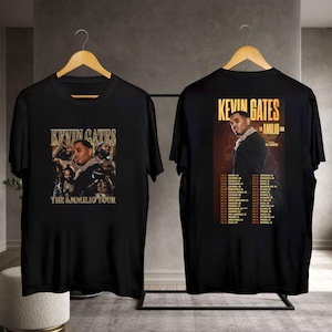 Kevin Gates Rapper T-Shirt, Kevin Gates The Amilio Tour 2025 Shirt, Kevin Gates Fan Gift Shirt, Kevin Gates Merch, Kevin Gates Graphic Shirt