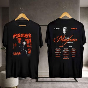 Lady Gaga The Mayhem Ball 2025, Lady Gaga The Mayhem Ball Tour 2025 Shirt, Lady Gaga Merch, Lady Gaga Fan Gifts, The Mayhem Ball Tour Tshirt