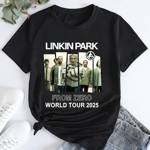 Vintage Linkin Park Rock Band Shirt, Linkin Park World Tour 2025 Shirt, Linkin Park Graphic Shirt, Linkin Park Merch, Linkin Park Fan Gift