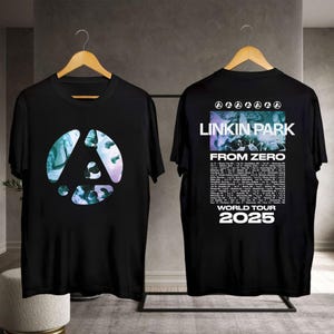 Linkin Park Graphic Shirt, 2025 Linkin Park From Zero World Tour Shirt, Linkin Park Rock Band Tee, Linkin Park Merch, Linkin Park Fan Gift