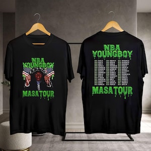 NBA Youngboy Masa 2025 Tour T-shirt, NBA Youngboy 2025 Concert Shirt, NBA Youngboy Fan Gift, Youngboy Tour Merch, Youngboy Graphic Shirt