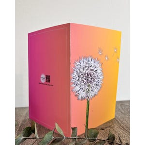 Lot de 6/12 cartes de voeux artistiques dessinées à la main