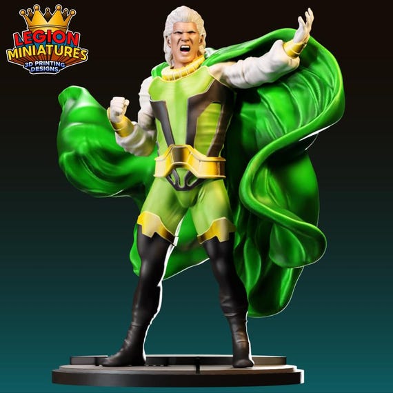 Pariah, DC RPG Resin 3D Printed, Legion Miniatures, Marvel Crisis Protocol, 35mm, 40mm, 75mm or 1/16th