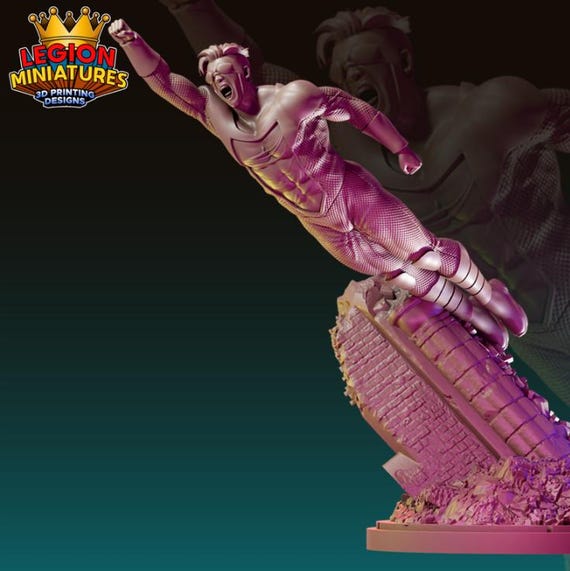 Invincible, Image, RPG Resin Model Kit, 3D Printed, Highly detailed, Legion miniatures Sculpts, 40mm or 75mm, Marvel Crisis Protocol