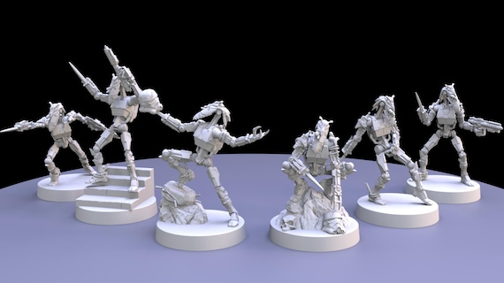 Mister Bones, Star Wars, RPG, 3D Printed, Highly detailed, By Galactic Armoury, Legion Scale