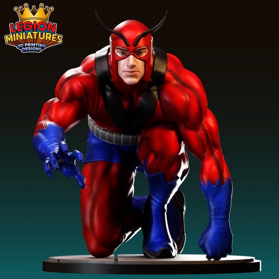 Giant Man, Marvel, RPG Resin Model Kit, 3D Printed, Highly detailed, By Legion miniatures Sculpts, 35mm, 40mm, 75mm