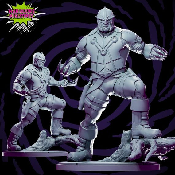 Nova 2099, Marvel, RPG Resin 3D Printed, Highly detailed, Hardcore Miniatures, Marvel Crisis Protocol, 35mm, 40mm, 70mm, 1/16th