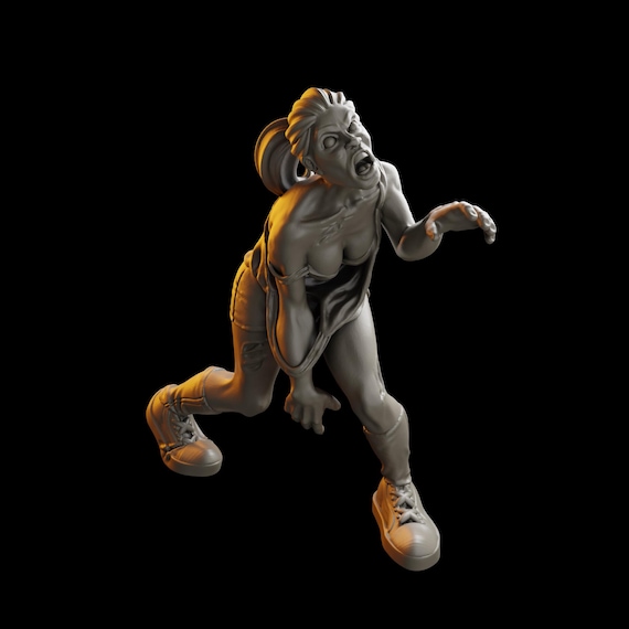 Walker 2 Zombie | HD Resin Print | Vaultz | Table Top | Apocalypse | Survival | Zona Alfa | Zombicide | 28mm or 32mm