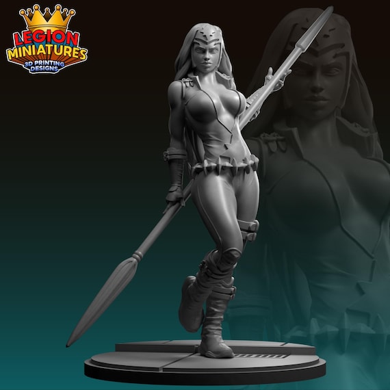 Fatality DC, Hero, RPG Resin Model Kit, 3D Printed, Highly detailed, By C27 miniatures Sculpts, Authorised Seller, 40mm-75mm