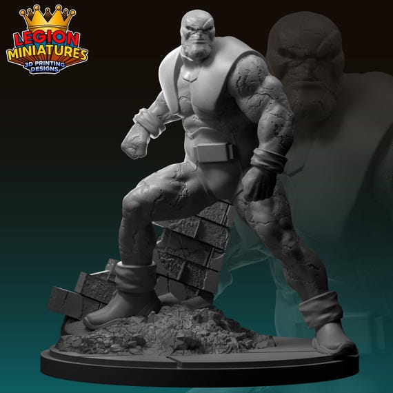 Blok DC, Hero, RPG Resin Model Kit, 3D Printed, Highly detailed, By C27 miniatures Sculpts, Authorised Seller, 40mm-75mm