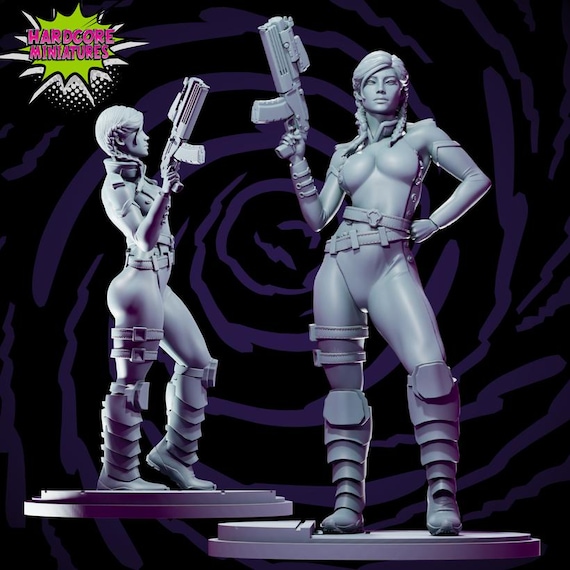 Anne Marie Darkholme, Marvel, RPG Resin 3D Printed, Highly detailed, Hardcore Miniatures, Marvel Crisis Protocol, 35mm, 40mm, 70mm, 1/16th