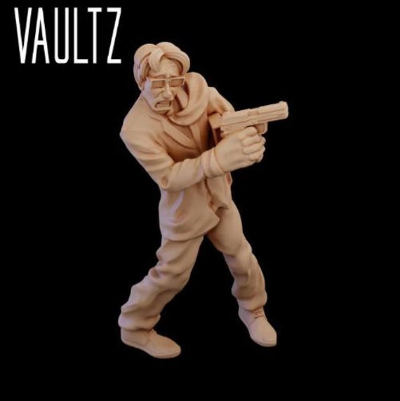 Donnie the Coward | HD Resin Print | Vaultz | Table Top | Apocalypse | Survival | Zona Alfa | Zombicide | 28mm or 32mm