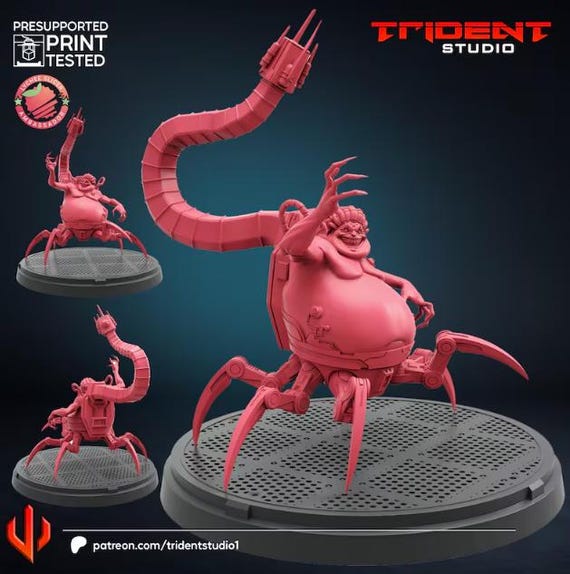 Mojo, Marvel RPG Resin Model Kit, 3D Printed, Highly detailed, By Trident Studios, Marvel Crisis Protocol, 40mm or 70mm