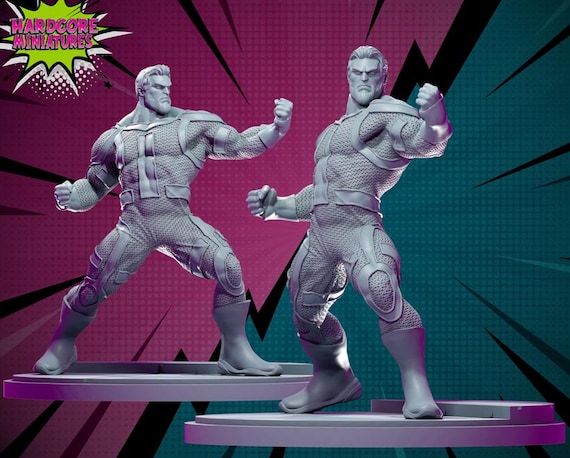 Immortal, Invincible, Image Comics, RPG Resin 3D Printed, Hardcore Miniatures, Marvel Crisis Protocol, 35mm, 40mm, 70mm or 1/16th