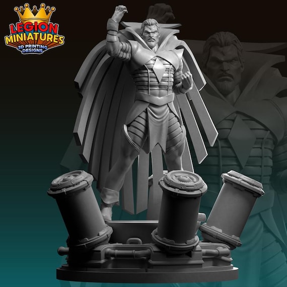 Mr Sinister, Marvel RPG Resin 3D Printed, Highly detailed, Legion Miniatures, Marvel Crisis Protocol, 35mm, 40mm, 70mm or 1/16th