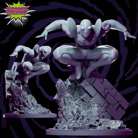 Buzz Earth 982, Marvel, RPG Resin 3D Printed, Highly detailed, Hardcore Miniatures, Marvel Crisis Protocol, 35mm, 40mm, 70mm, 1/16th
