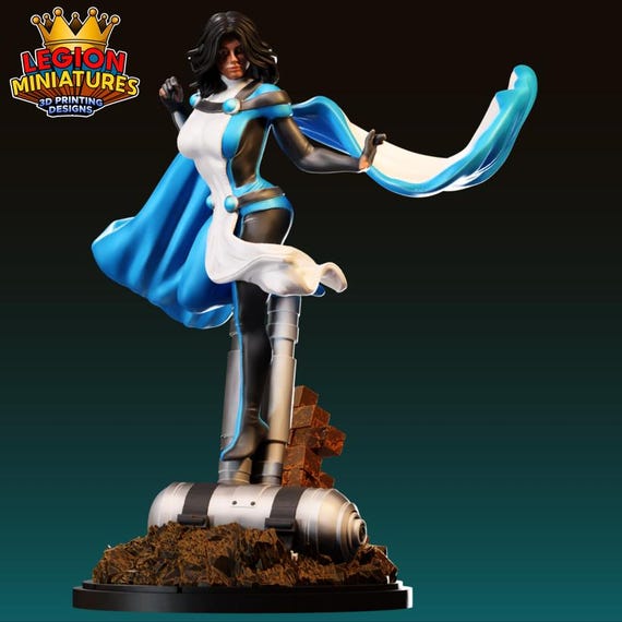 Equinox, DC RPG Resin 3D Printed, Legion Miniatures, Marvel Crisis Protocol, 35mm, 40mm, 75mm or 1/16th