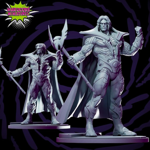 Adam Warlock Marvel Rivals, RPG Resin 3D Printed, Hardcore Miniatures, Marvel Crisis Protocol, 35mm, 40mm, 70mm or 1/16th