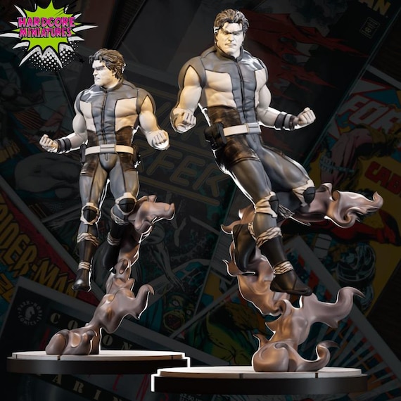 Dr Spectrum Max , RPG Resin 3D Printed, Hardcore Miniatures, Marvel Crisis Protocol, 35mm, 40mm, 70mm or 1/16th